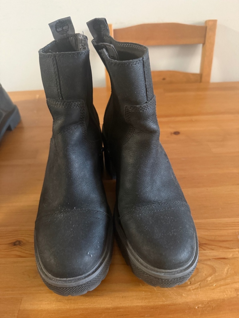 Timberland Black Leather Chelsea Boots